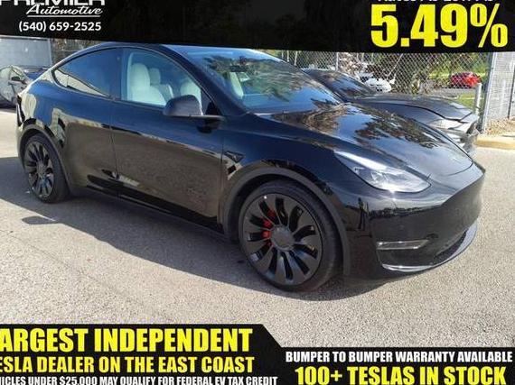 TESLA MODEL Y 2022 7SAYGDEF3NF503293 image